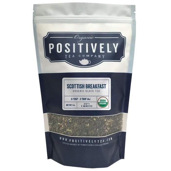 Organic Assam TGFOP Tea, Loose Leaf Bag, Positively Tea LLC (1 lb.) N68