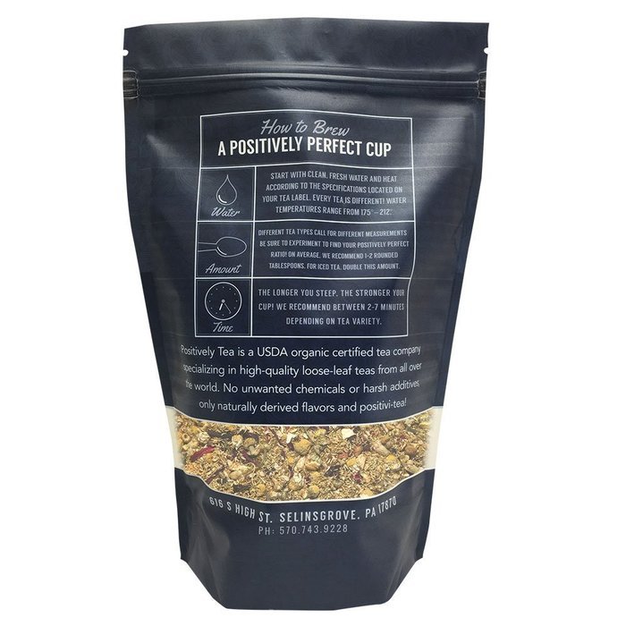 Organic Assam TGFOP Tea, Loose Leaf Bag, Positively Tea LLC (1 lb.) N76