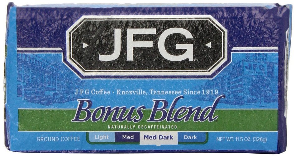 JFG Special Blend Coffee, 11.5 Ounce Brick (Pack of 4) N12