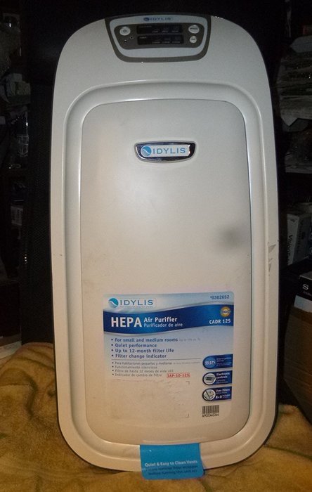 Idylis 194 Sq. Ft. 125 CADR Air Purifier IAP-10-125 N3