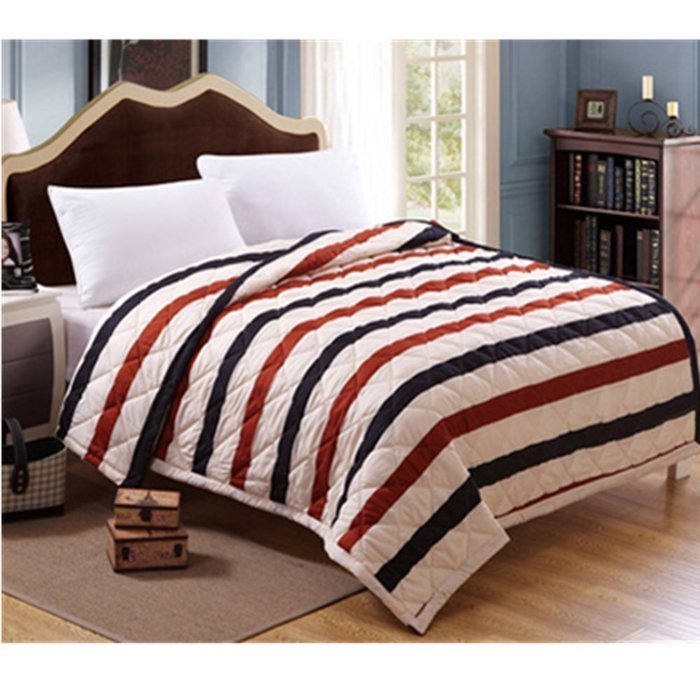 KAKA(TM) Home Comfortable Cotton Pure Pink Comforter for Summer Air-Conditioning Quilt 1PS(180-220cm)
