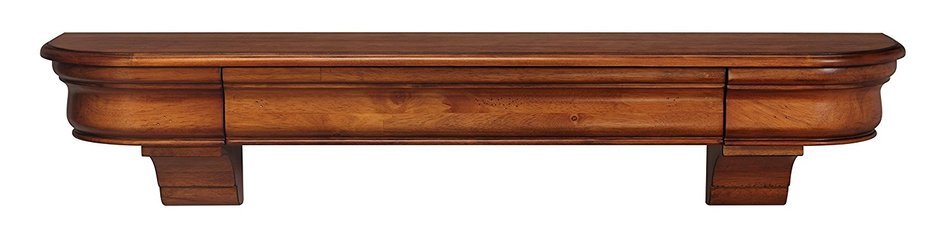 Pearl Mantels 415-72-50 Abingdon Medium Distressed 72" Mantel Shelf