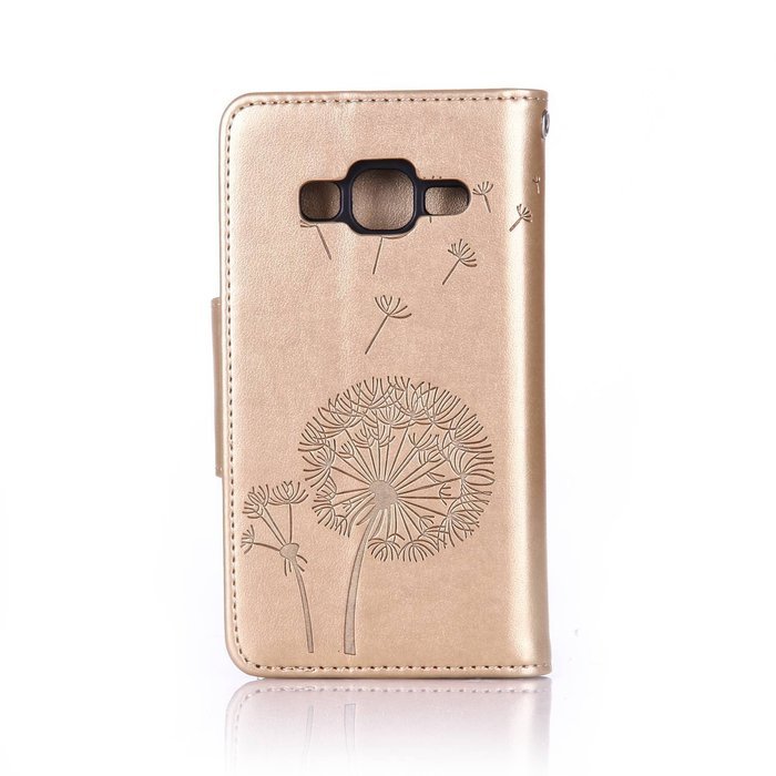 Galaxy Core Prime Case,ikasus Glitter Diamond Embossing Flowers Lily Butterfly PU Leather Flip Wallet Pouch Stand... N3