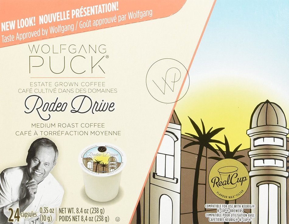 Wolfgang Puck Rodeo Drive Coffee Single Serve Cups for Keurig, 24 Count N6