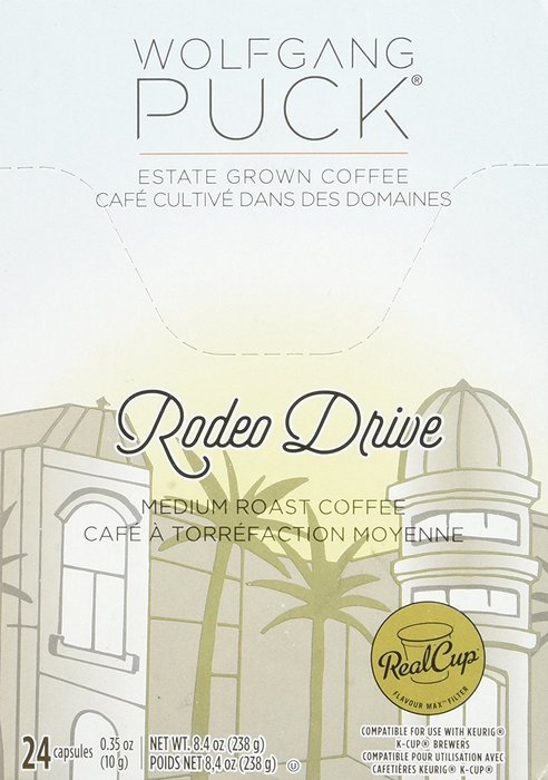 Wolfgang Puck Rodeo Drive Coffee Single Serve Cups for Keurig, 24 Count N7