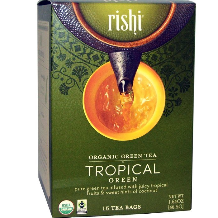 Rishi Tea - Organic Tropical Green, 15 Tea Bags N3