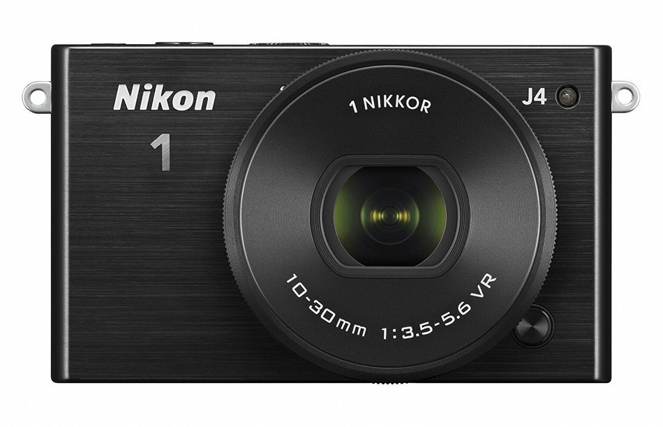 Nikon1 J4 Black Lens Kit - International Version N3