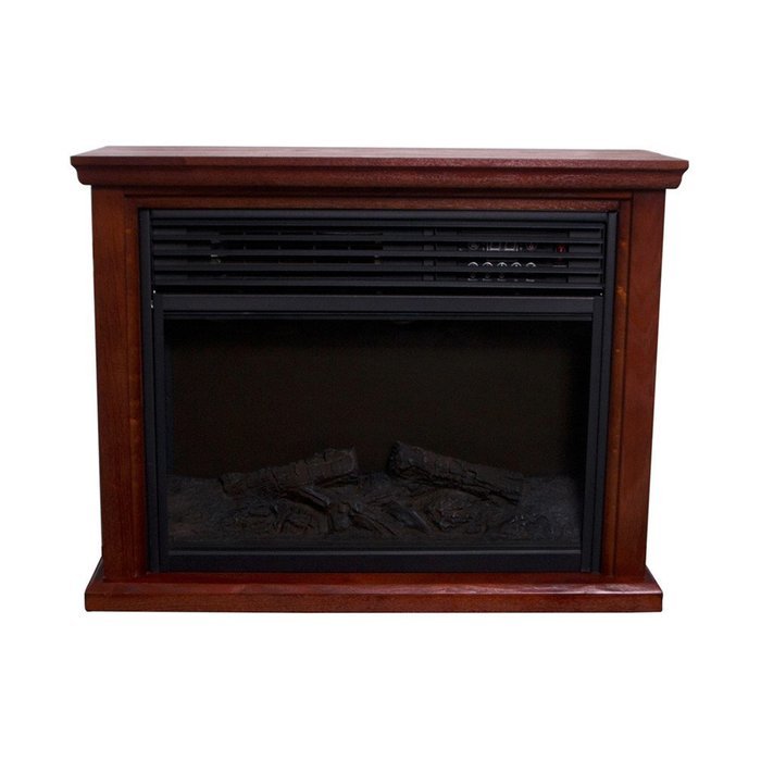 Ainfox 1500w Electric Firebox Fireplace Embedded Insert Heater Remote Control Digital LED Display Wood N9