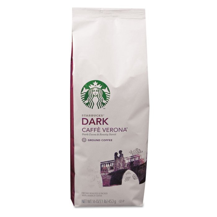 Starbucks Decaf Caffe Verona&reg;, Whole Bean Coffee (1lb) N2