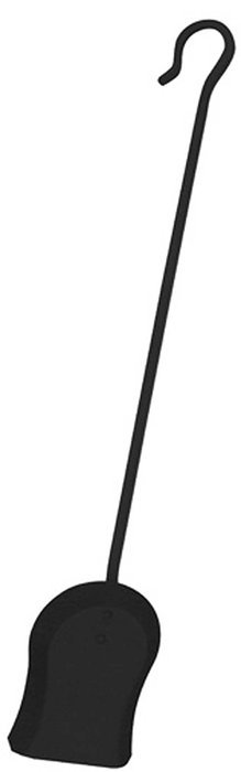 Uniflame, C-1003, 29.5 in. Black Finish Shovel with Crook Handle