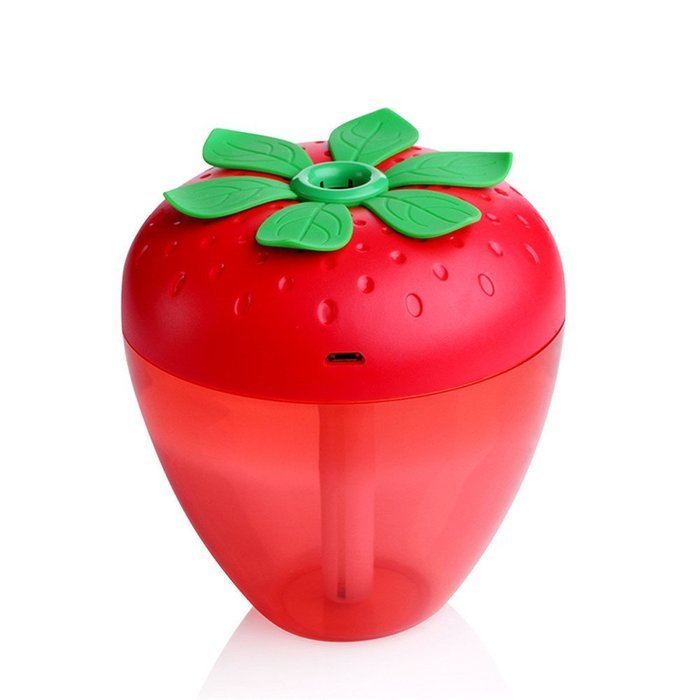 Elaco Strawberry Home Aroma LED Humidifier Air Diffuser Purifier Atomizer (Blue) N3