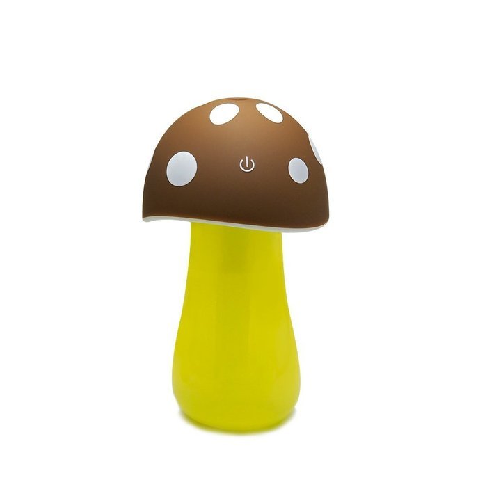 Fasthorse Mushroom Lamp Humidifier Portable USB Aromatherapy Aroma Diffuser for Office Home Travel (Pink) N19