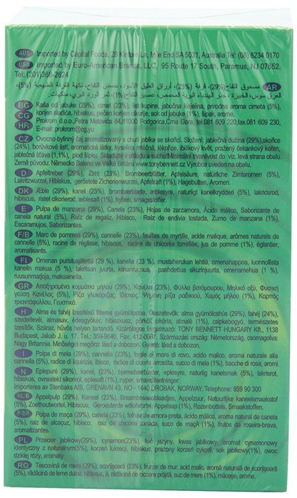 London Fruit & Herb Company Green Tea, Variety Pack, 20 Count N6