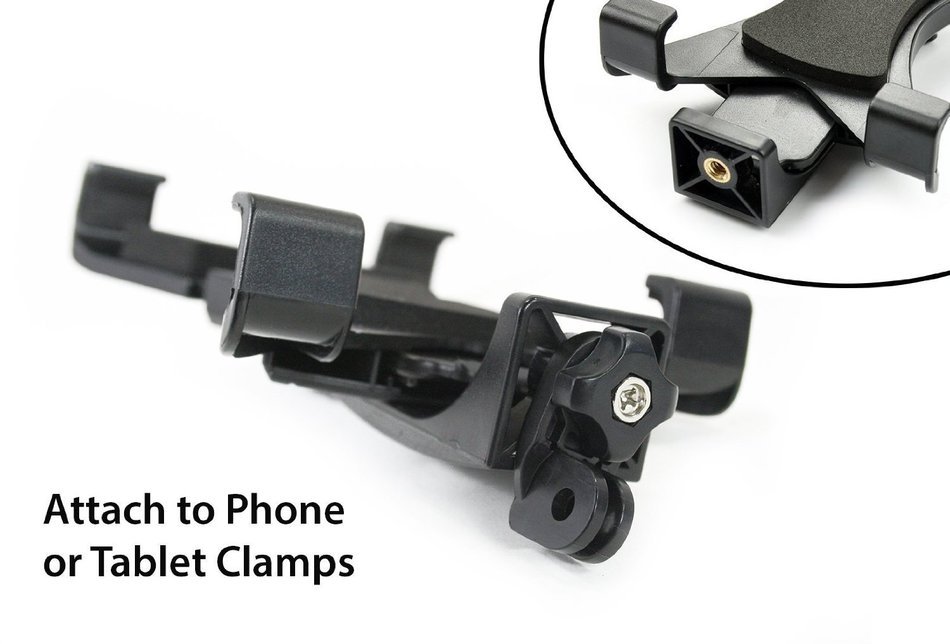 dOvOb Action Camera Mount Connection to 1/4 inch 20 Adapter Mount for Gopro DBPower Lightdow N16