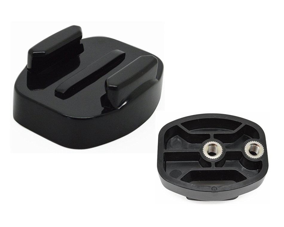 dOvOb Action Camera Mount Connection to 1/4 inch 20 Adapter Mount for Gopro DBPower Lightdow N18