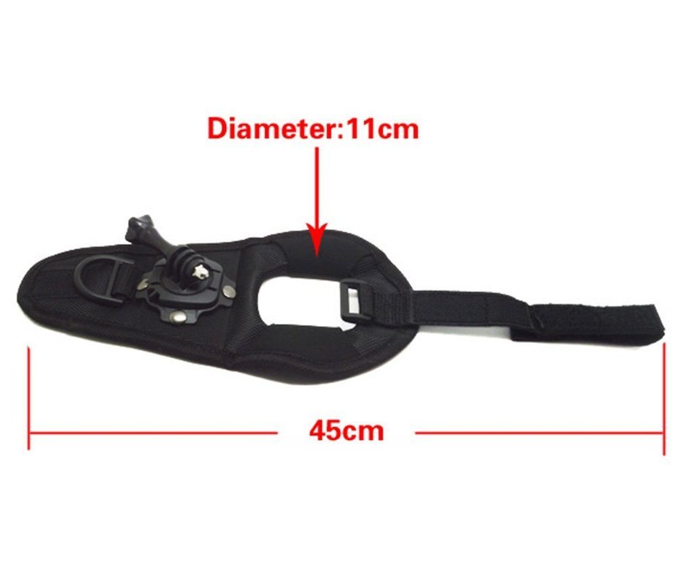 dOvOb Action Camera Mount Connection to 1/4 inch 20 Adapter Mount for Gopro DBPower Lightdow N19