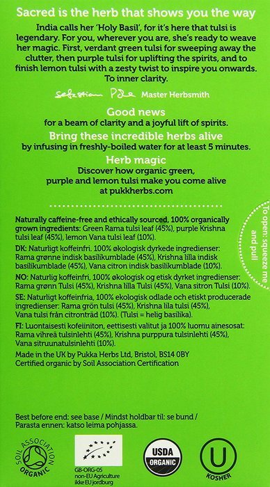 Pukka Organic Teas, Cleanse, 20 Count N37