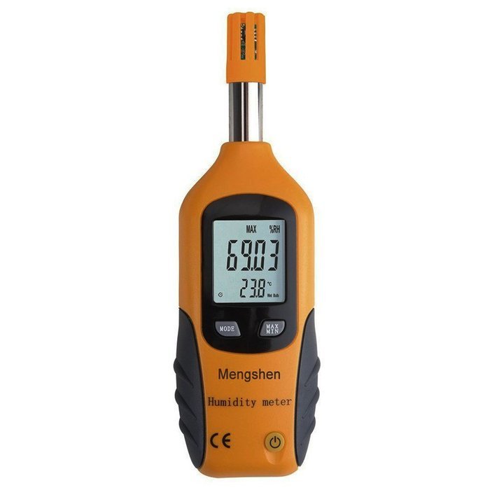E_Global LCD Digital Psychrometer Mini Temperature and Humidity Meter