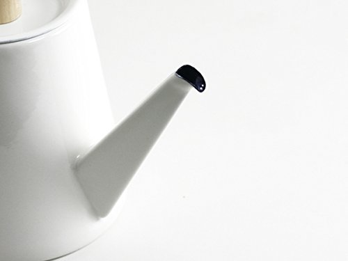 Japan Kaico Horo(Enamelware) Drip Kettle 1.3L Makoto Koizumi Design N2