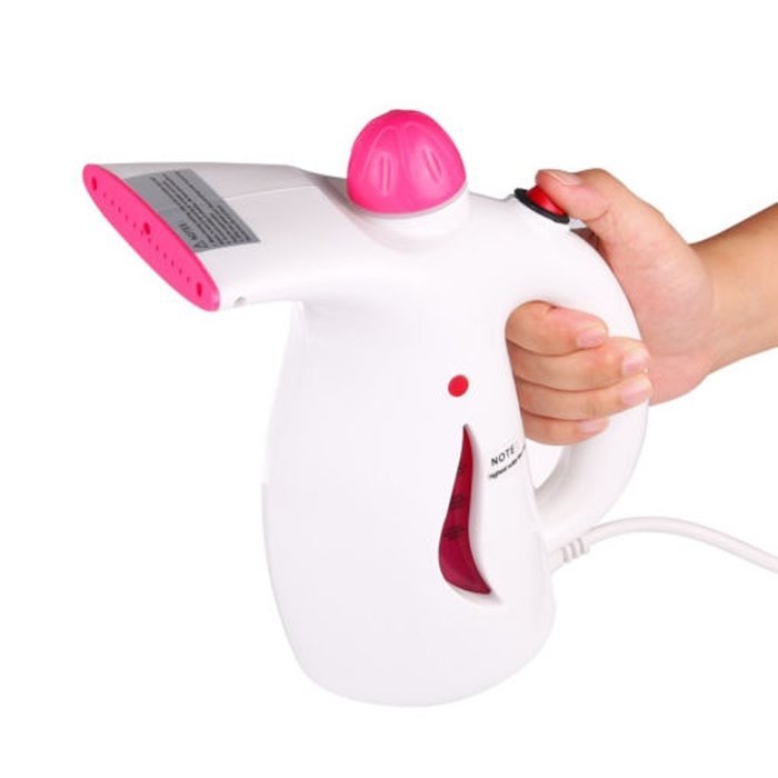 Youzee Steame Iron Handheld Portable Steamer Fabric Clothes 800W(Pink)