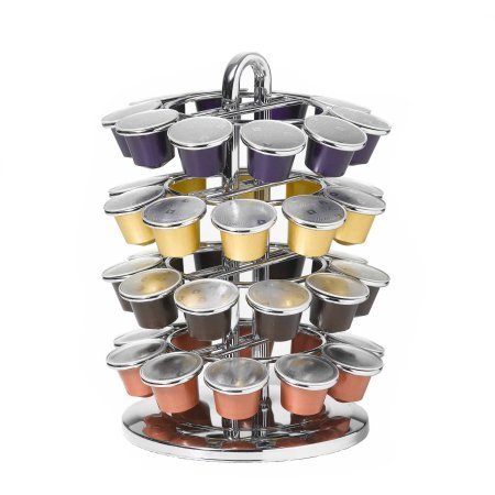 40 Capacity Nifty Nespresso Capsule Lazy Susan Base Carousel