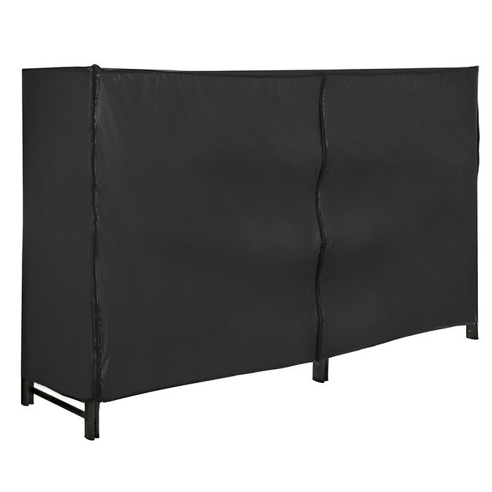 Pleasant Hearth Log Rack with Cover 8-Feet N3