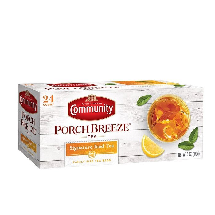 Community Coffee Iced Tea Bags, 24 Count (Pack of 6) N23