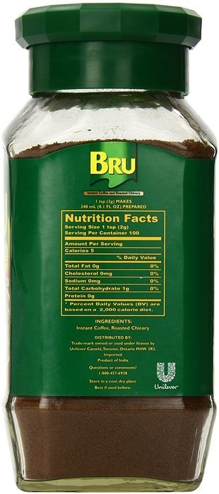 Bru Instant Coffee and Roasted Chicory, 7 Ounce N2