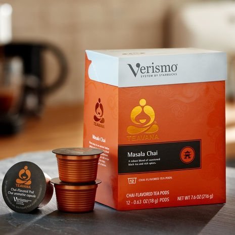 Verismo Teavana Masala Chai Tea Pods - 60 Pods