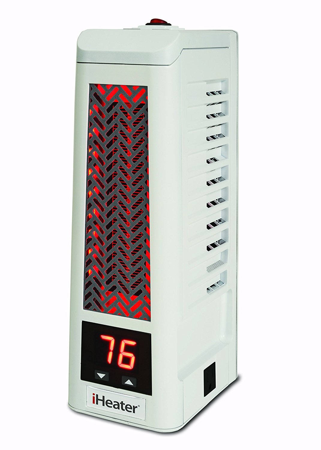 Best Heater For 500 Square Feet IHeater IH-101-W Infrared Heater, Heats Up to 500 Square Feet, Mini