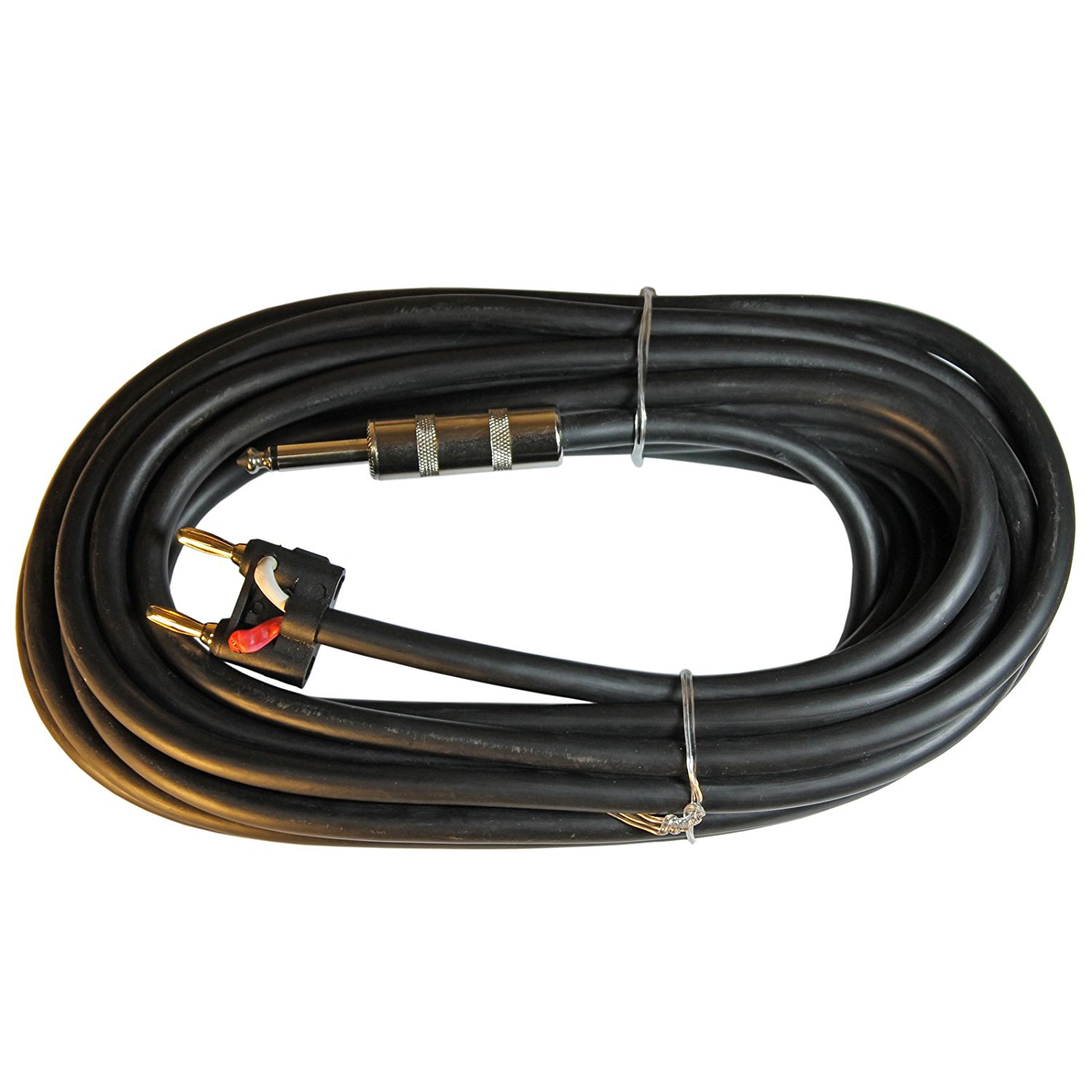 12 Gauge Speaker Cable With Banana And Quarter Inch 1 4 Connectors 12-gauge-speaker-cable-with-banana-and-quarter-inch-1-4-connectors