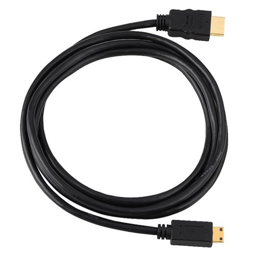 thumbnail image 2 of Mini HDMI 1080P Video Cable Cord For Canon EOS Powershot Camera HTC-100_x9 2 of 10
