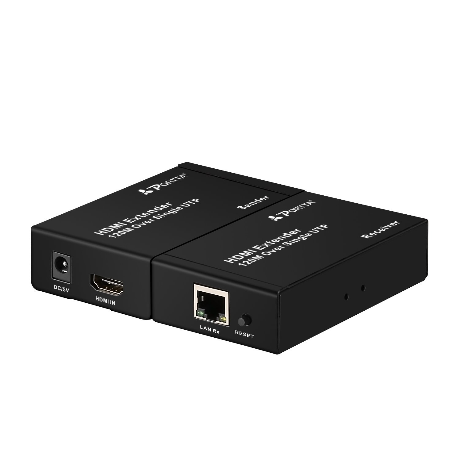 Portta PET50EP HDMI Extender over Single UTP CAT5e/CAT6 Cable up to 50m ...