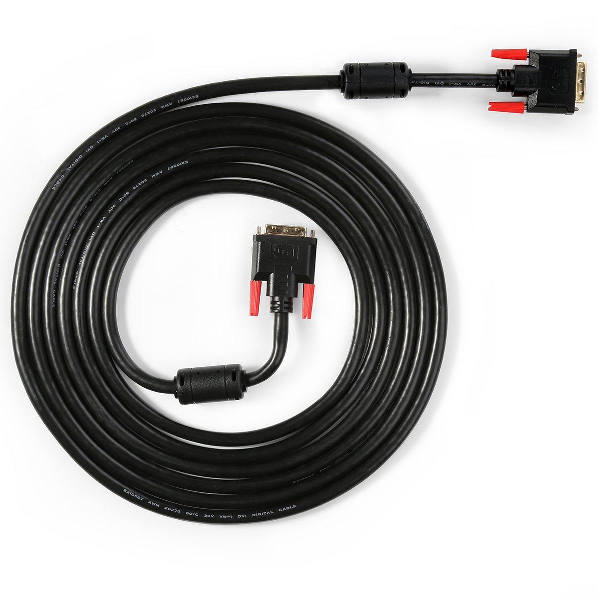 Infinnet DVI-D Dual Link Cable 3ft, Premium DVI-D Male to Male Computer ...