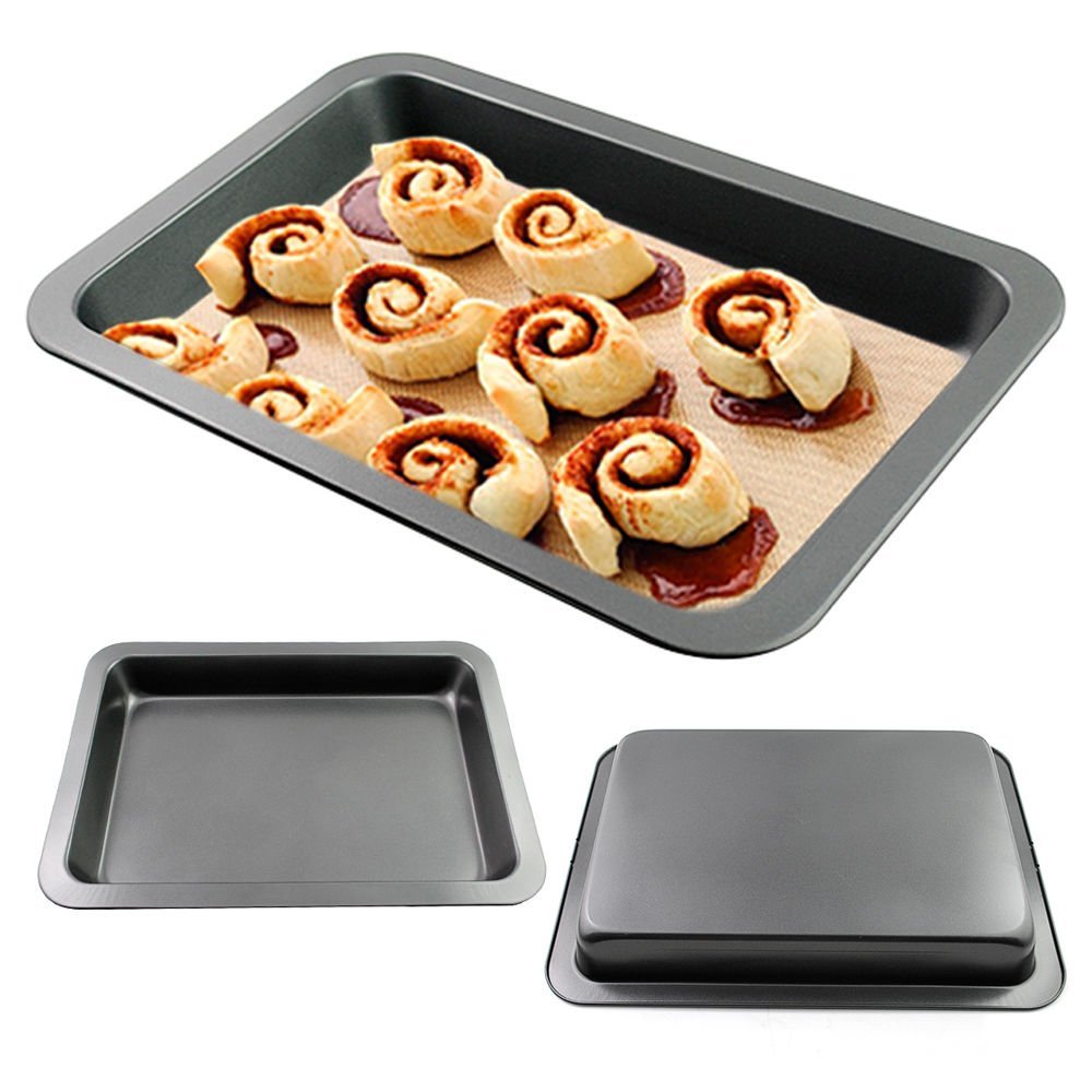 1pcs Jelly Roll Pans Bakeware Stainless Steel Baking Pan Bakeware Non ...