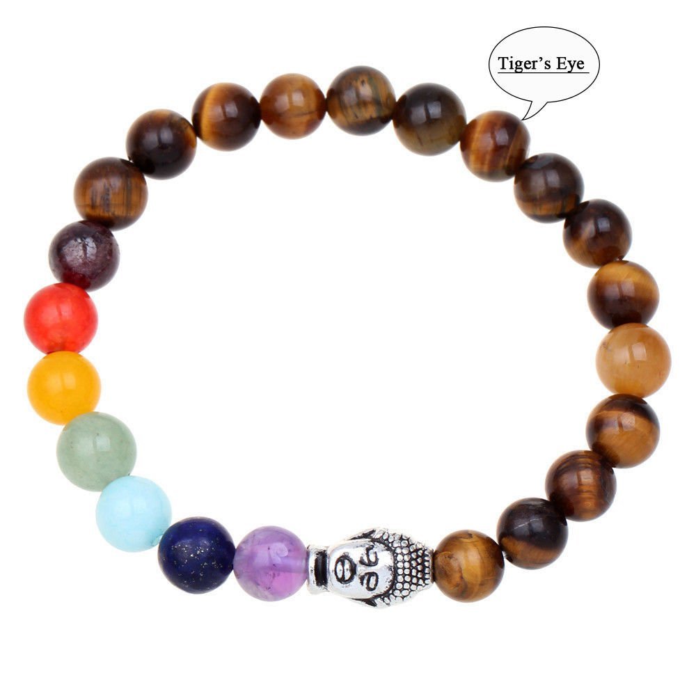 Bracelets & Bands - 7 Chakra Reiki Healing Stone Bracelet Yoga Balance Energy Jewelry Handmade DIY Beaded Bracelets Was Listed For 99.00 On 16 Sep At 07:01 By SOLD4U In Johannesburg (ID:623141577 - Foto 10