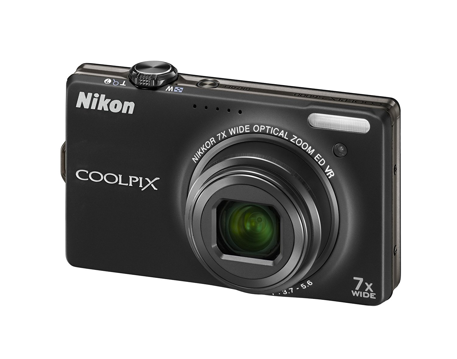 Nikon Coolpix S6000 14.2 MP Digital Camera with 7x Optical Vibration ...