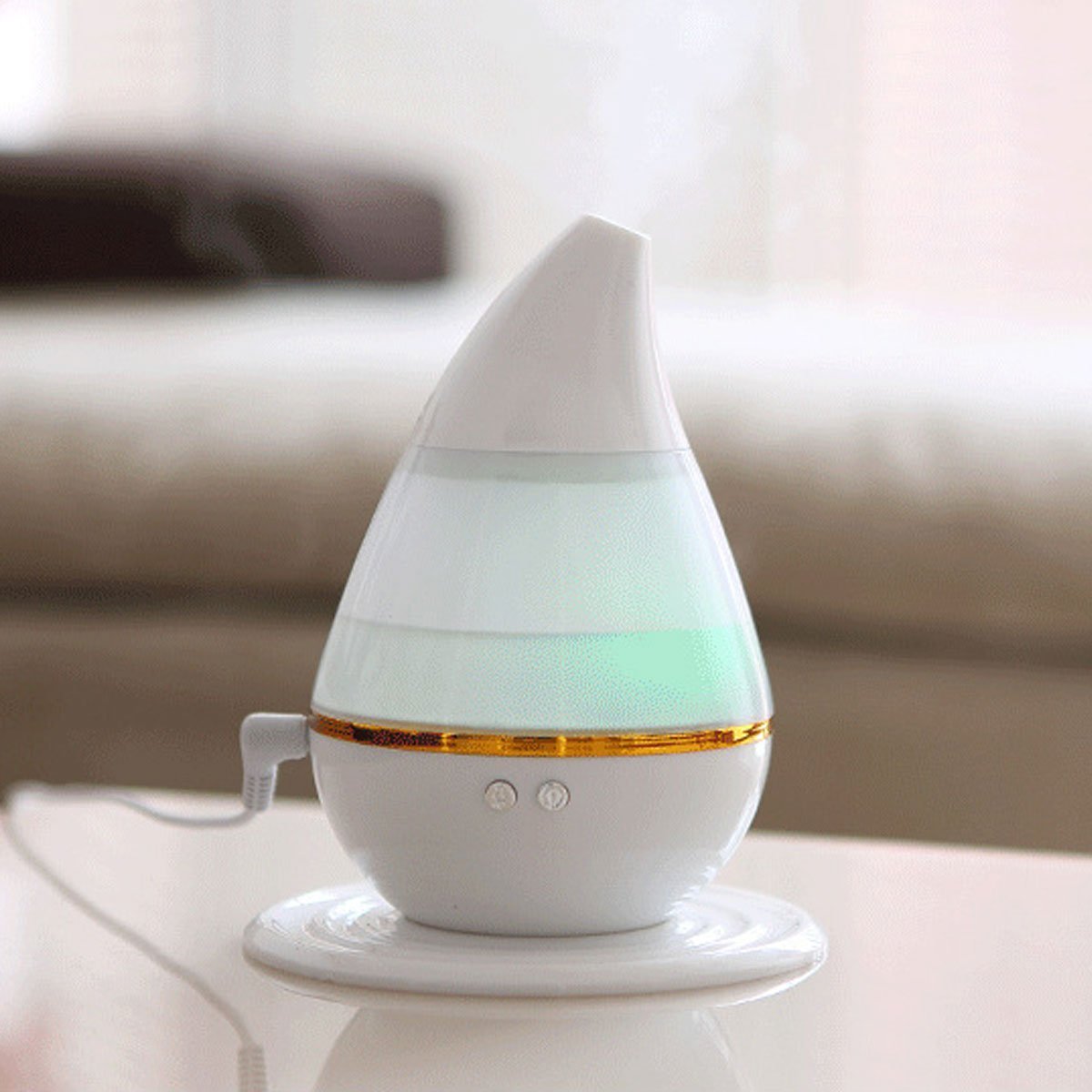 Ultrasonic Humidifier,VICTHY Cool Mist Whisper,Quiet Operation ,7 Color ...