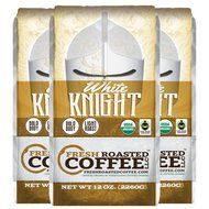 White Knight Light Roast OFT, Whole bean coffee, Fresh Roasted Coffee LLC. (2 lb.) N4