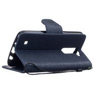 LG K7 Case, LG K7 Wallet Case,PHEZEN Cute Bear Don't Touch My Phone Design PU Leather Wallet Case Stand Flip Case...