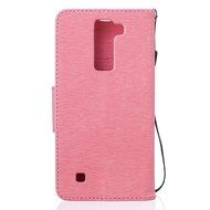 LG K7 Case, LG K7 Wallet Case,PHEZEN Cute Bear Don't Touch My Phone Design PU Leather Wallet Case Stand Flip Case... N2