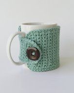 Coffee Mug Cozy Cotton Seabreeze