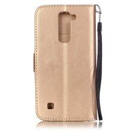 LG K7 Case, LG K7 Wallet Case,PHEZEN Cute Bear Don't Touch My Phone Design PU Leather Wallet Case Stand Flip Case... N4