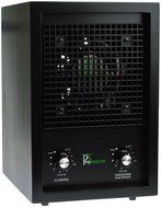 Alpine Living Fresh Air Purifier Ionizer Ozone Air Cleaner by ProSource 3000 Sq Feet Black Wood