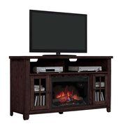 Dakota Media Console with Quartz Infrared Fireplace