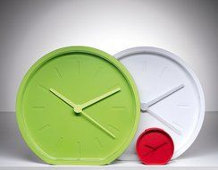 Lexon LR122G Beside R&eacute;veil Analogique Gris