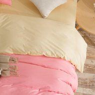 Yaheeda 4 Pcs Duvet Cover Quilt Cover Bedding Set bed Sheet Set,Blue Grid,1.8m/6ft N5