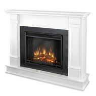 Real Flame Silverton G8600-X-W Electric Fireplace in White - Mantel Only