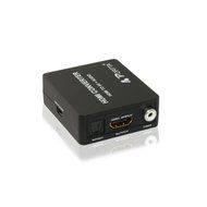 Portta PETHCA HDMI to AV/CVBS Composite + Audio Toslink Spdif Coax Mini Converter v1.3 for TV PC PS4 Blue-Ray...