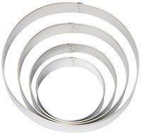 Wilton 2308-0914 Nesting Circles Cookie Cutters, Set of 4